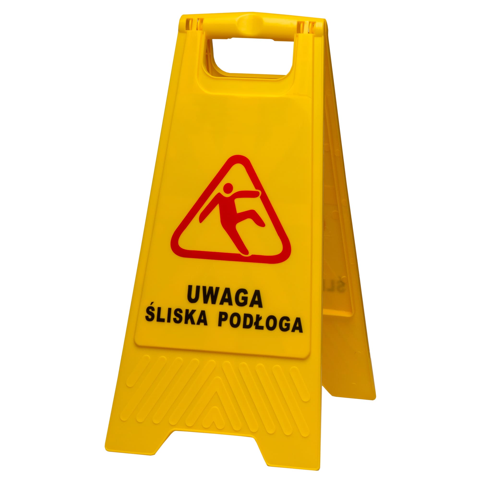 Tablica ostrzegawcza "Śliska podłoga" CleanPRO, bez logo