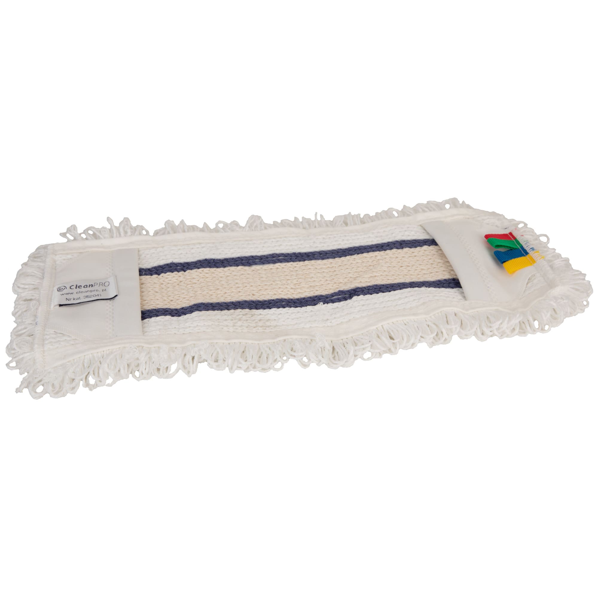 Mop płaski CleanPRO MOP 05, kieszeniowy, 40cm