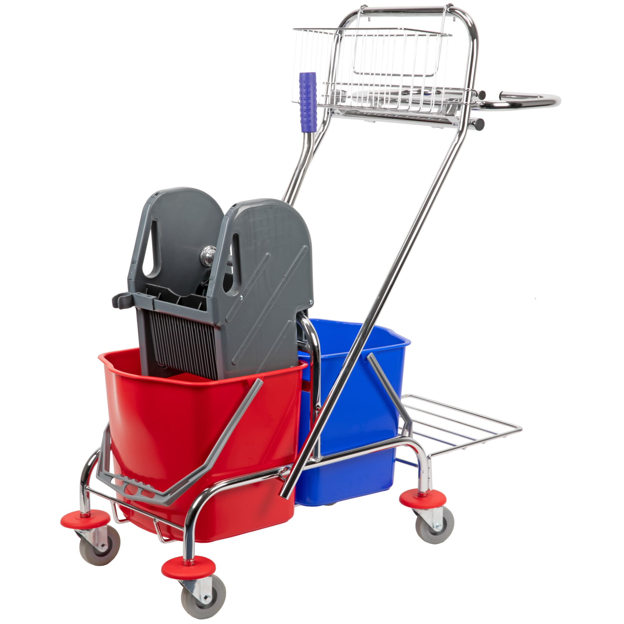 Wózek do sprzątania dwuwiaderkowy CleanPRO, 2x17l