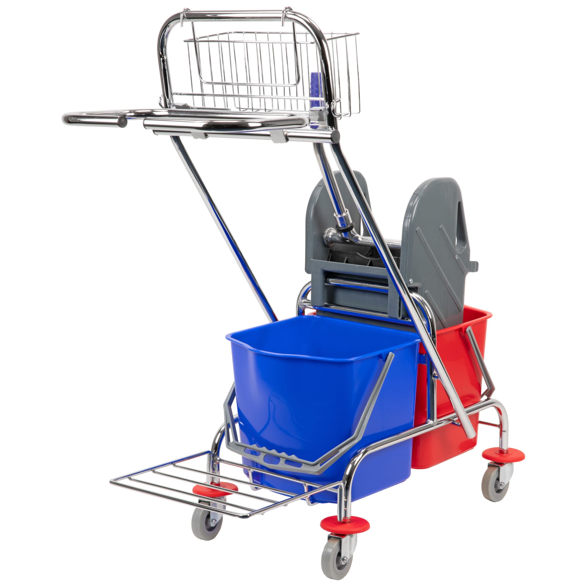 Wózek do sprzątania dwuwiaderkowy CleanPRO, 2x17l