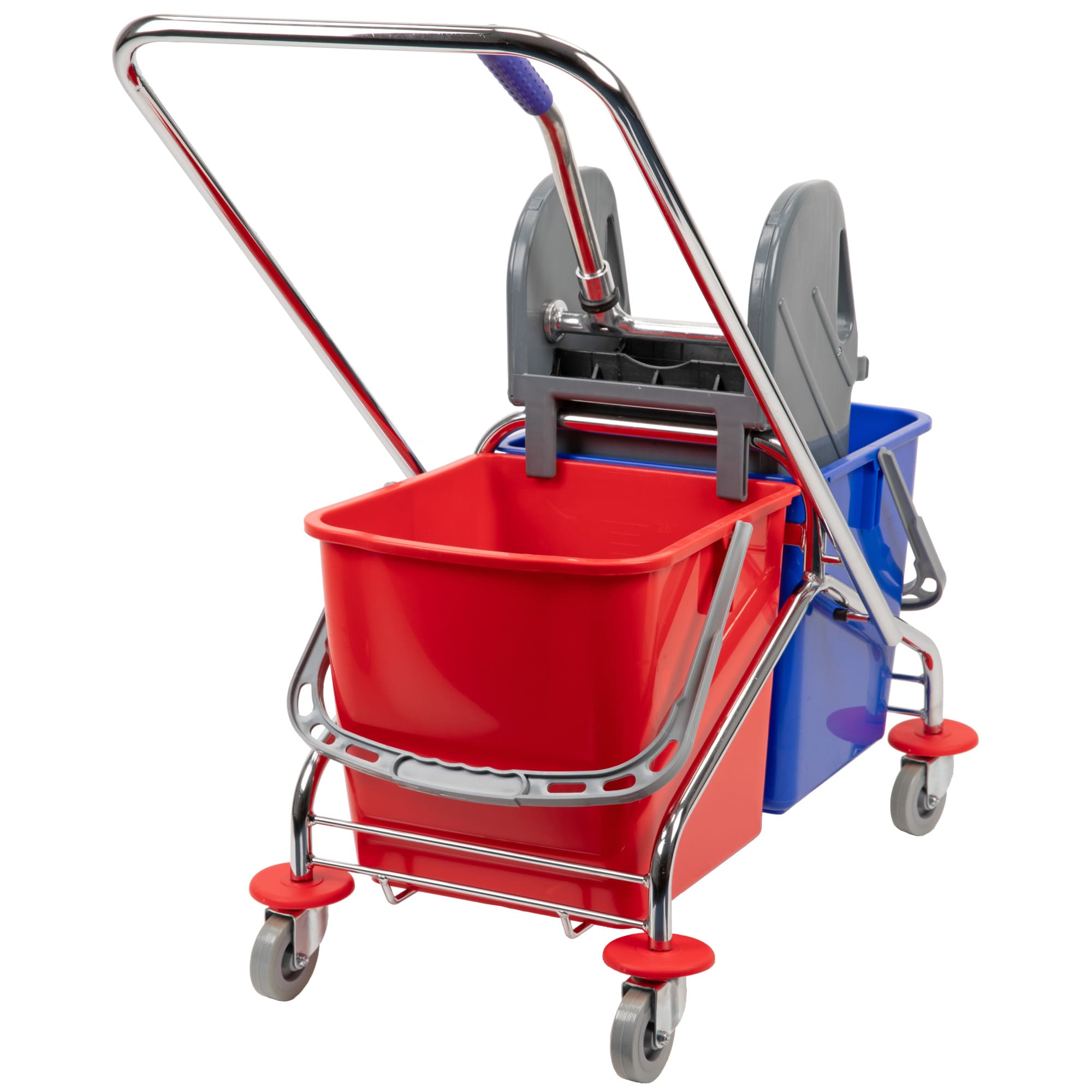 Wózek do sprzątania dwuwiaderkowy CleanPRO, 2x25l - 2 sztuki