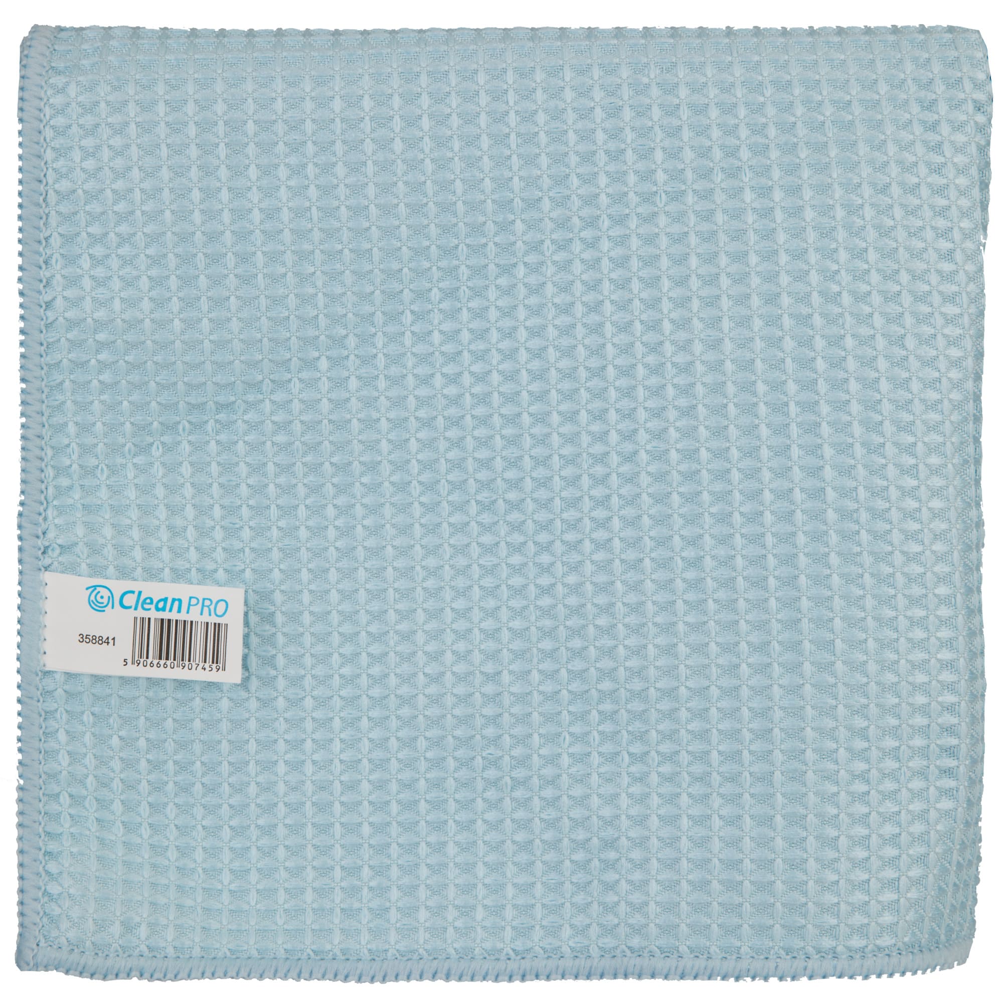 Ścierka struktura waflowa CleanPRO, 40x40cm, 320g/m2, niebieska