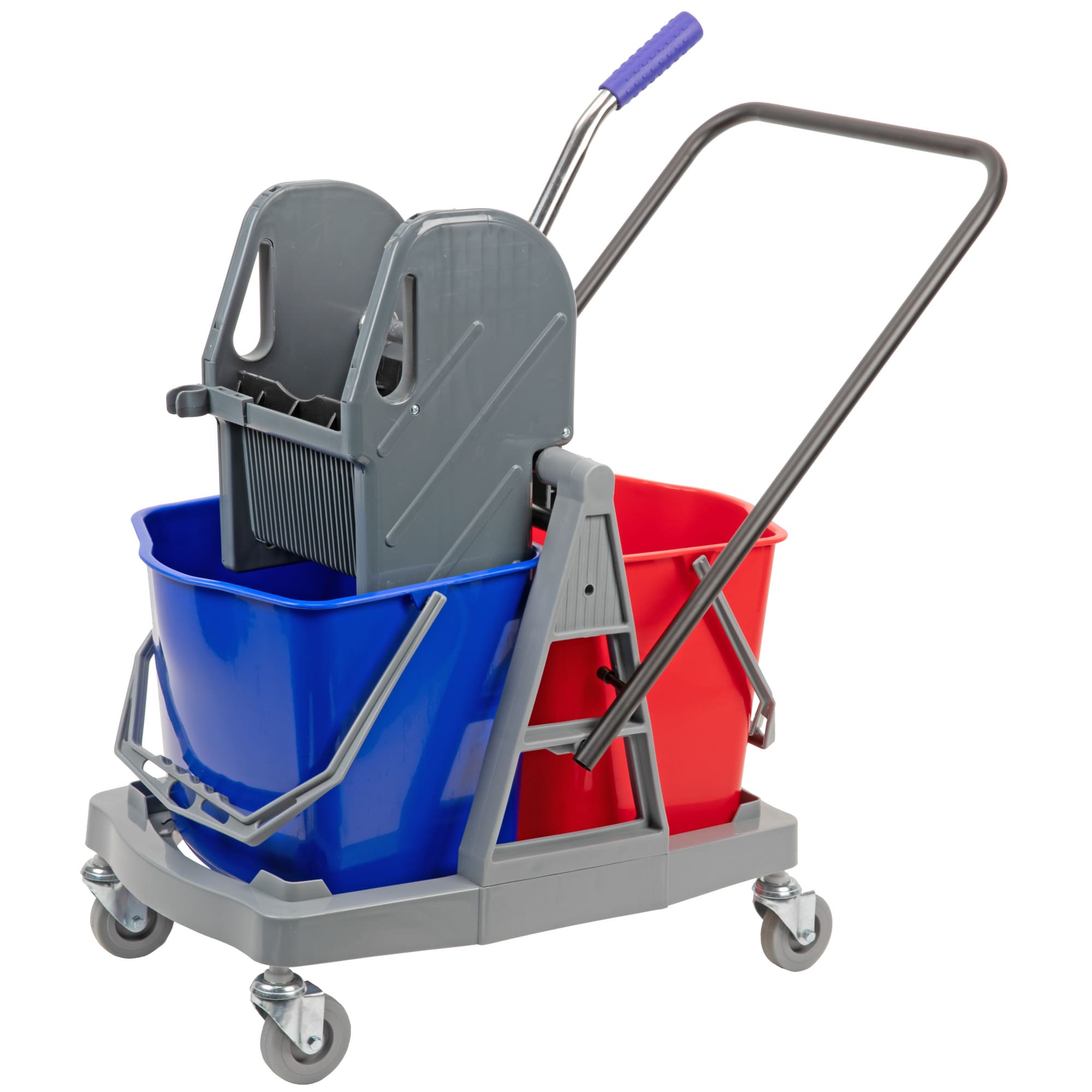 Wózek do sprzątania dwuwiaderkowy CleanPRO, 2x17l - 2 sztuki