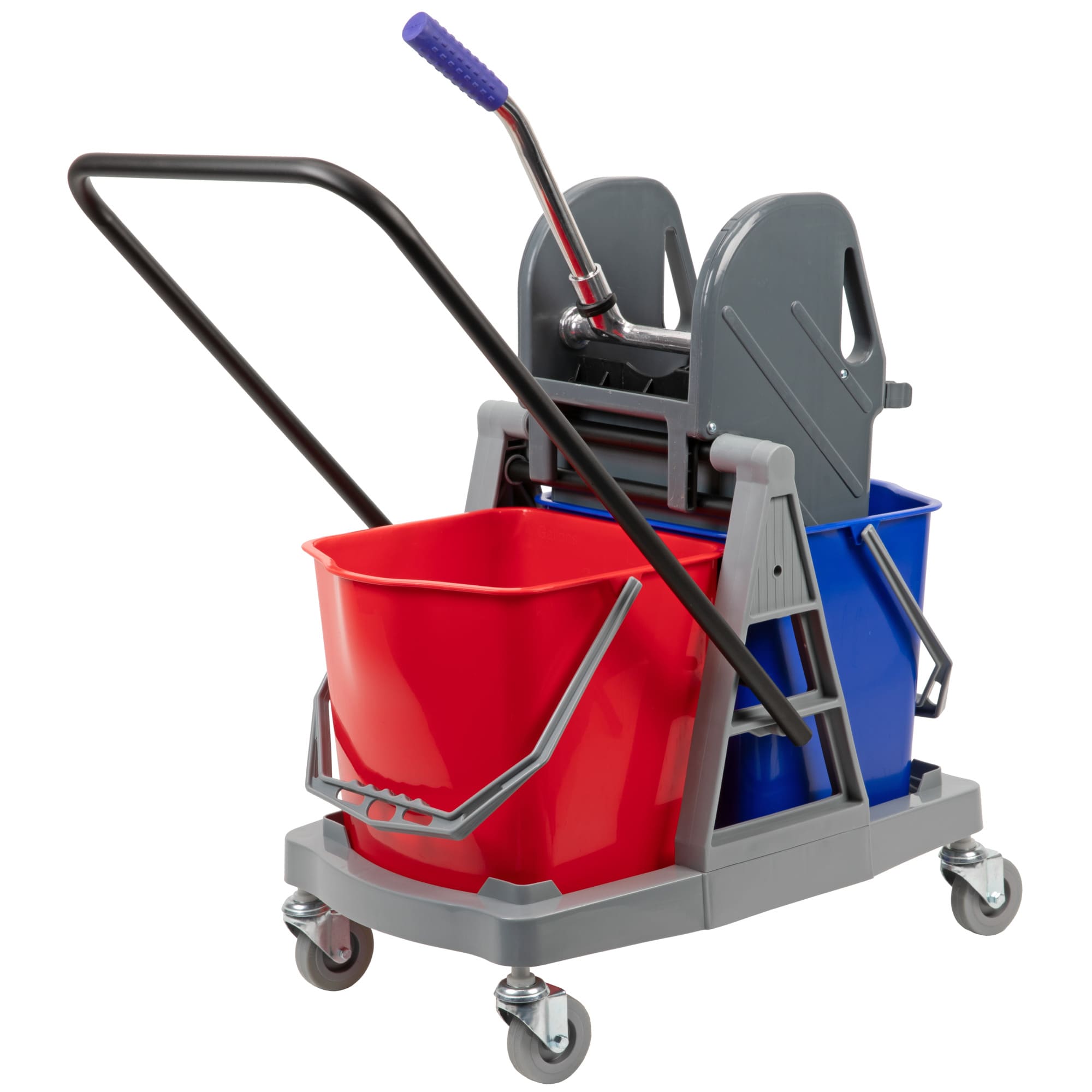 Wózek do sprzątania dwuwiaderkowy CleanPRO, 2x17l - 2 sztuki
