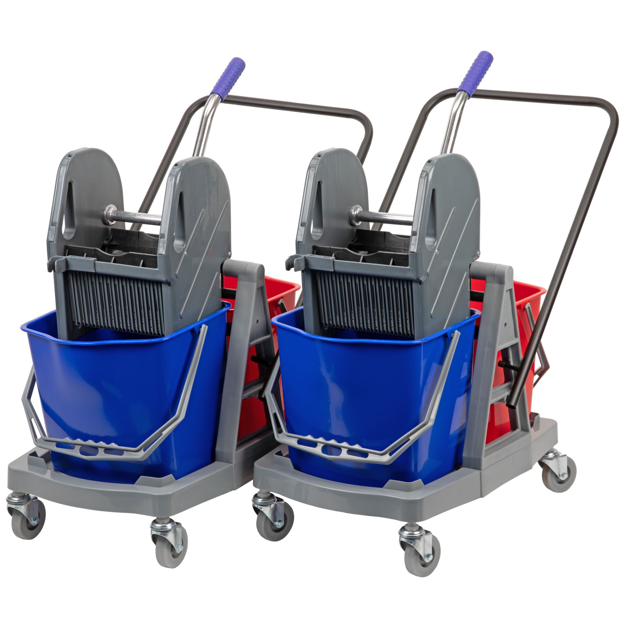 Wózek do sprzątania dwuwiaderkowy CleanPRO, 2x17l - 2 sztuki