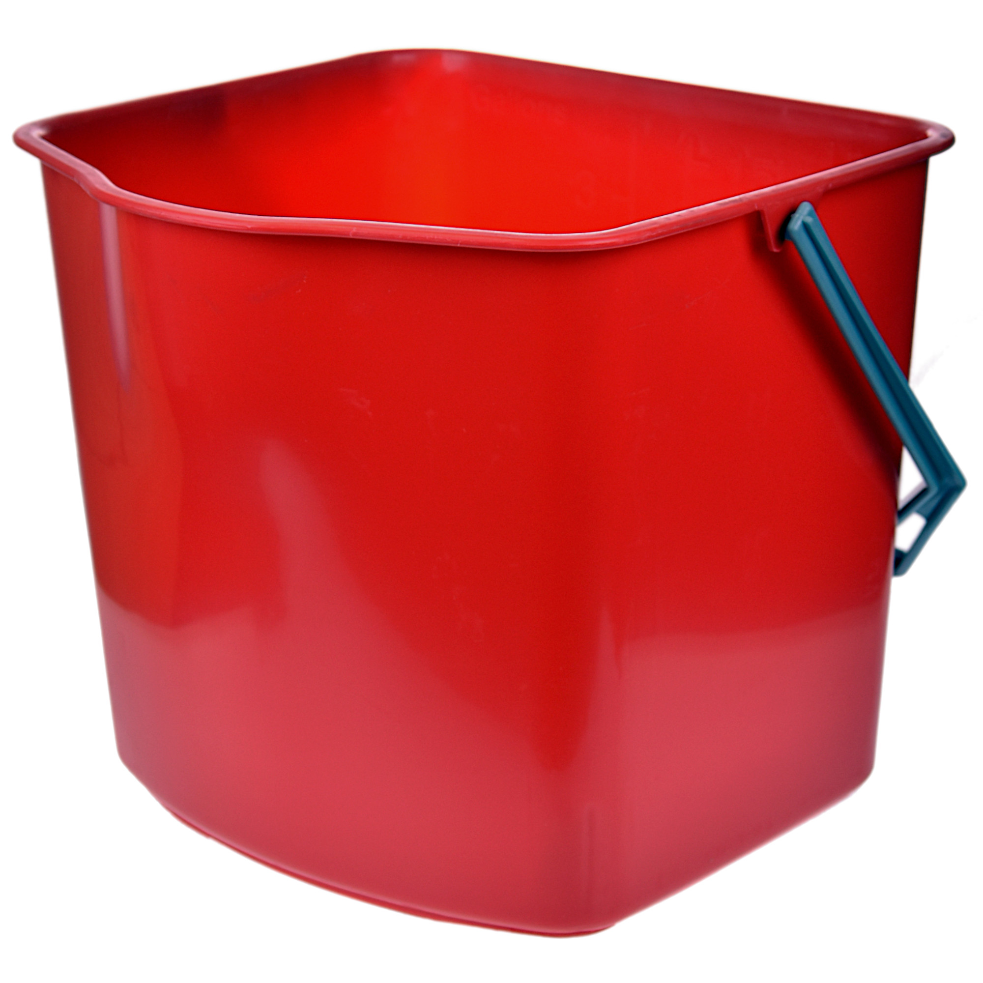 Wiadro do wózka CleanPRO, czerwone, 17l