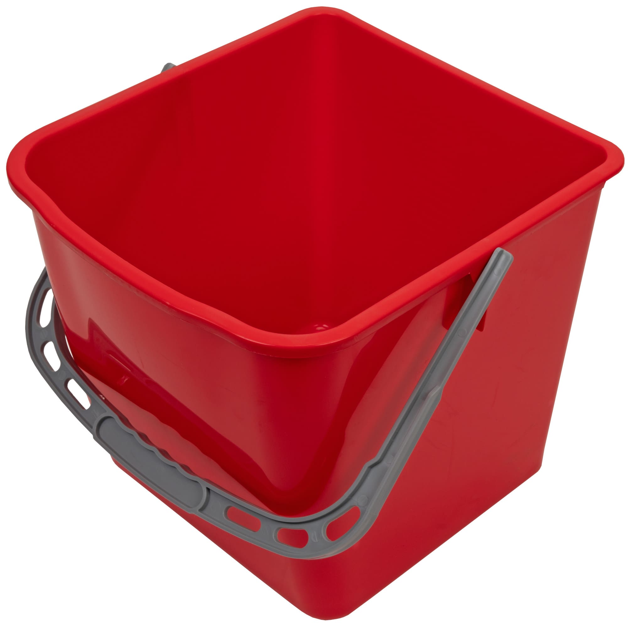 Wiadro do wózka CleanPRO, czerwone, 20l