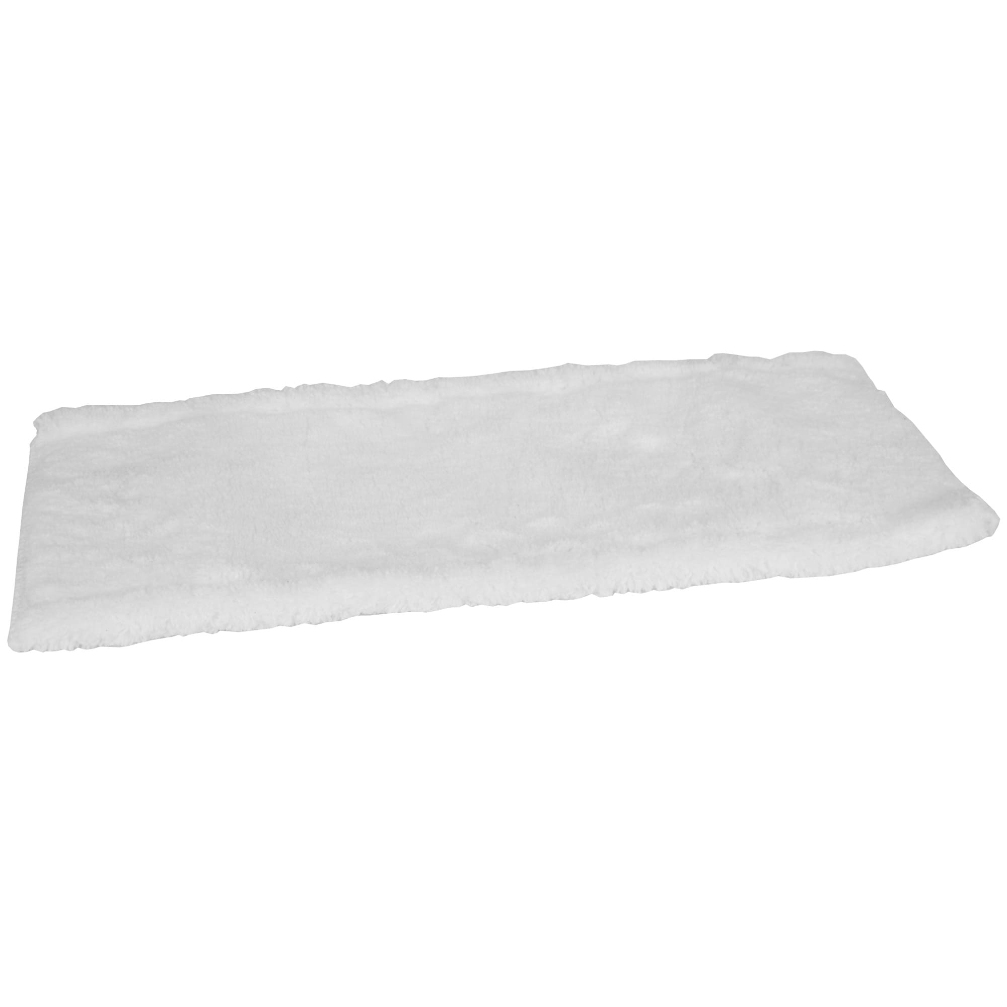 Mop płaski CleanPRO DUO 21, kieszeniowy, biały, 40cm