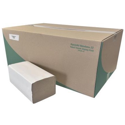 Ręcznik składany CleanPRO, 25x23cm, 1w, szary, 20x200 listków