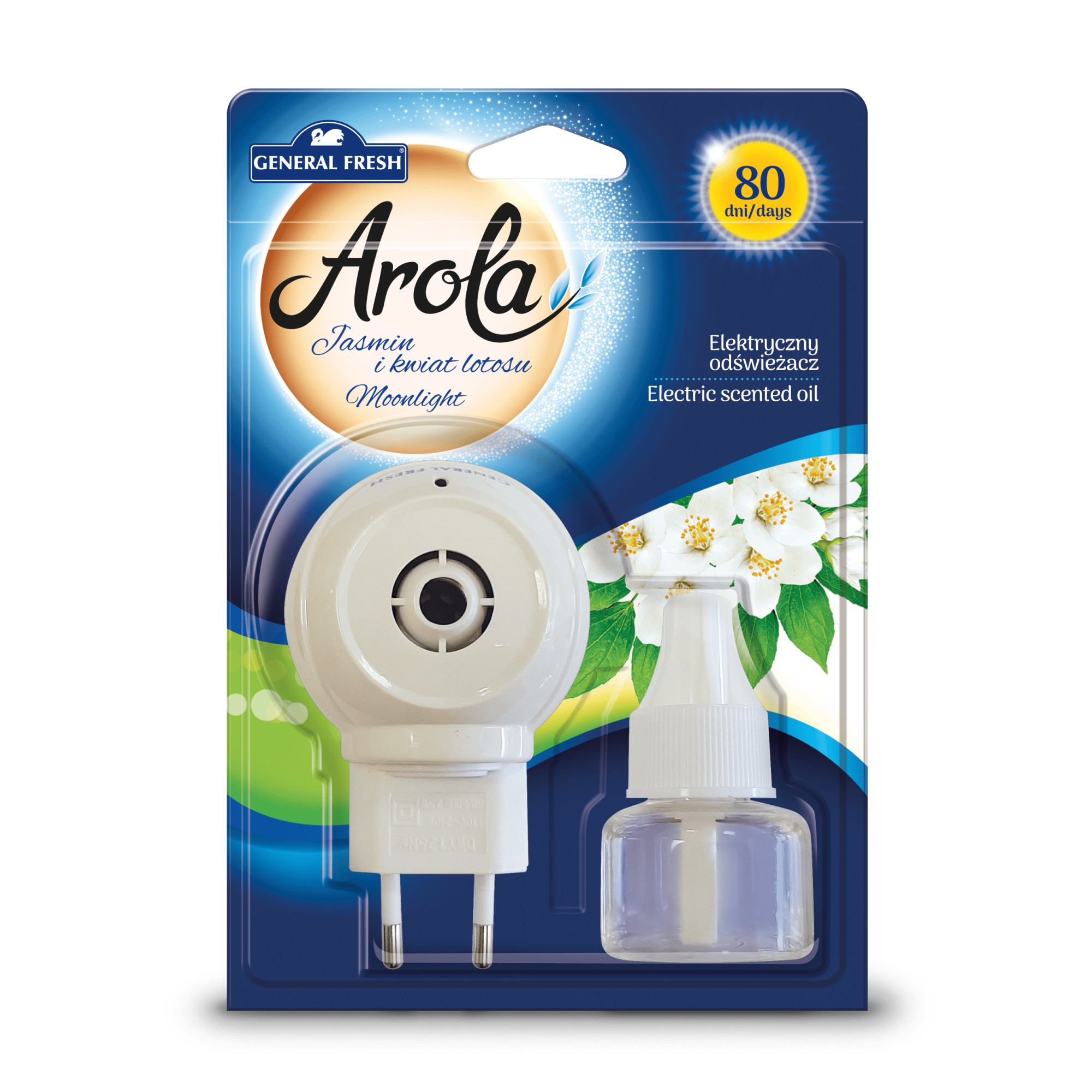 Elektryczny odświeżacz powietrza General Fresh Arola + wkład, mix, 25ml