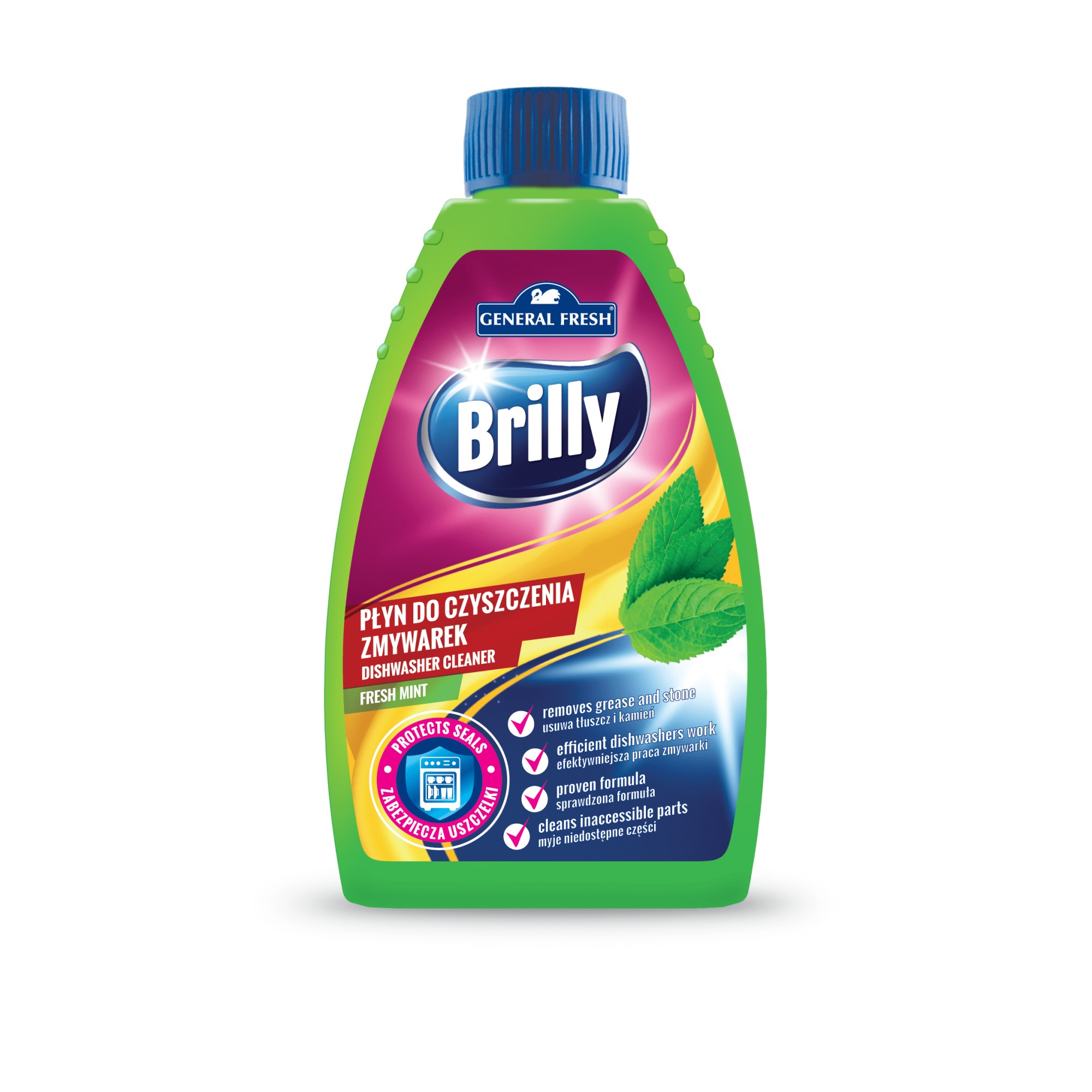 Płyn do czyszczenia zmywarek General Fresh Brilly, mix, 250ml