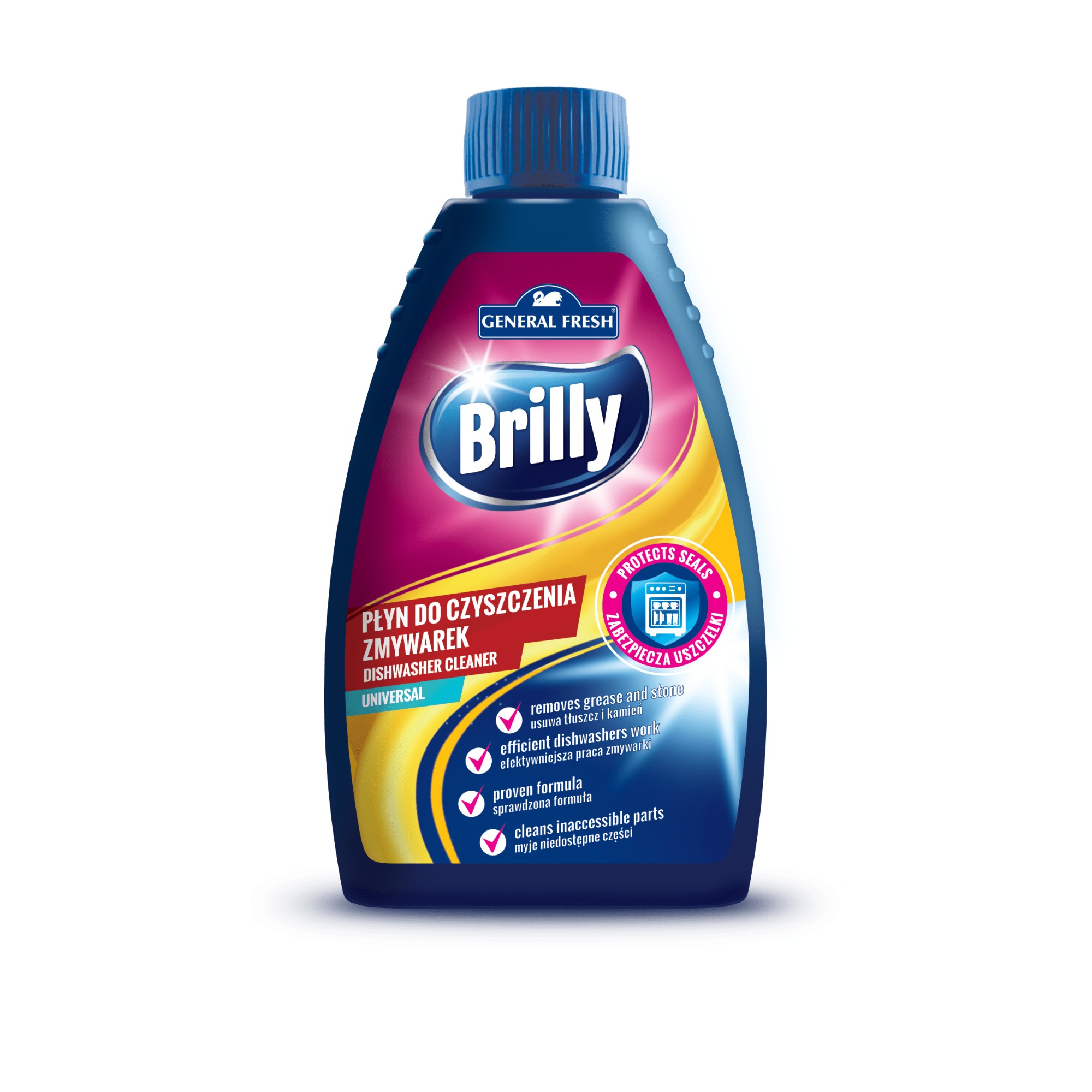 Płyn do czyszczenia zmywarek General Fresh Brilly, mix, 250ml
