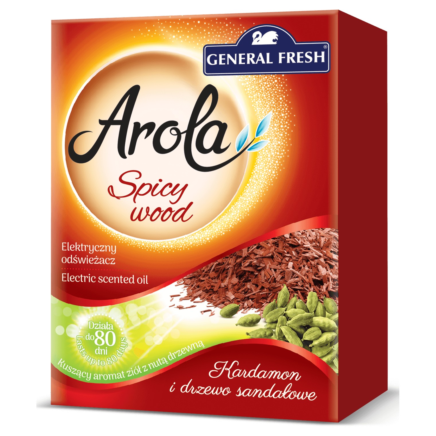 Wkład do elektrycznego odświeżacza powietrza General Fresh Arola, mix, 25ml