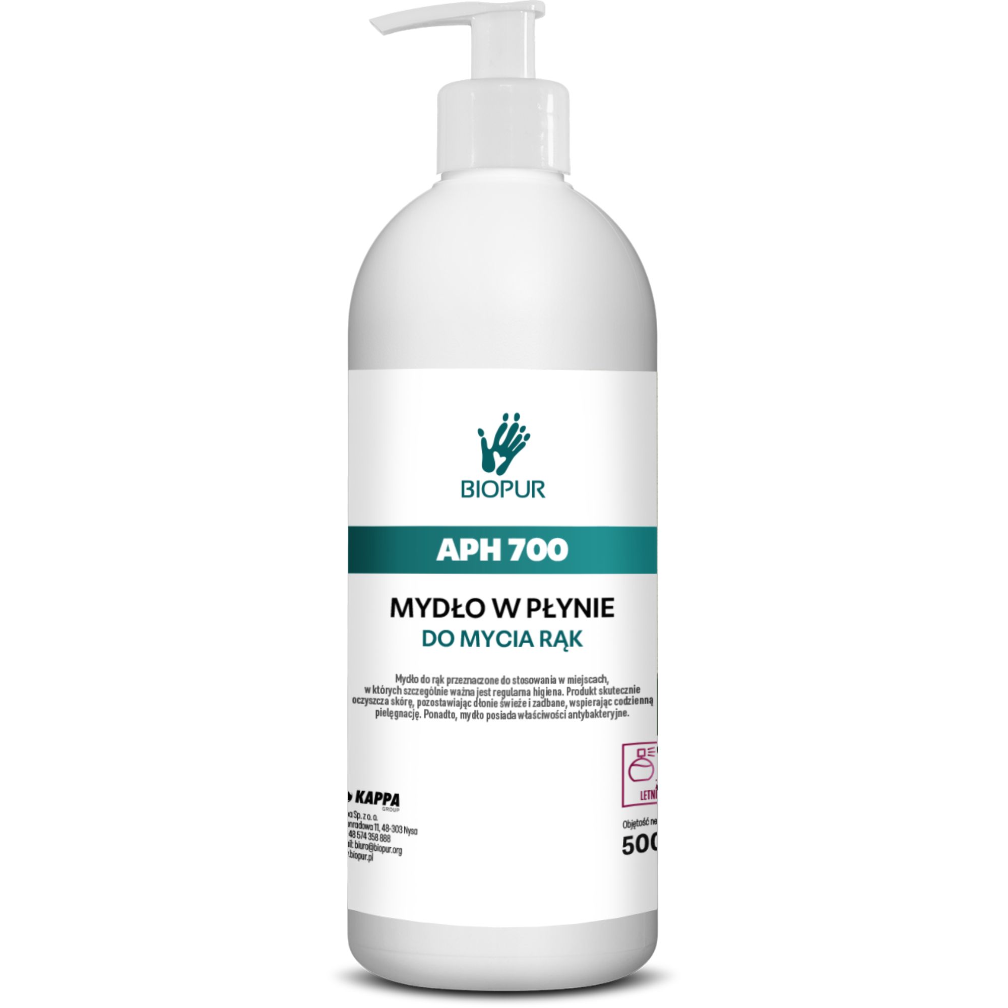 Mydło w płynie Biopur APH Letni Ogród, 500ml