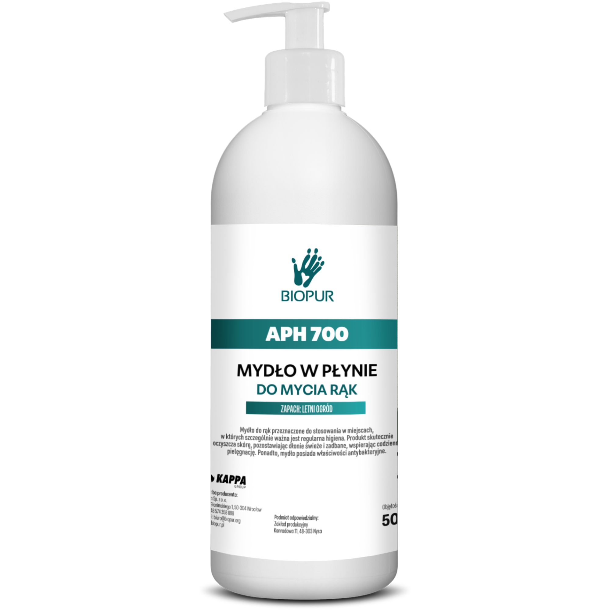 Mydło w płynie Biopur APH 700 Letni Ogród, 500ml