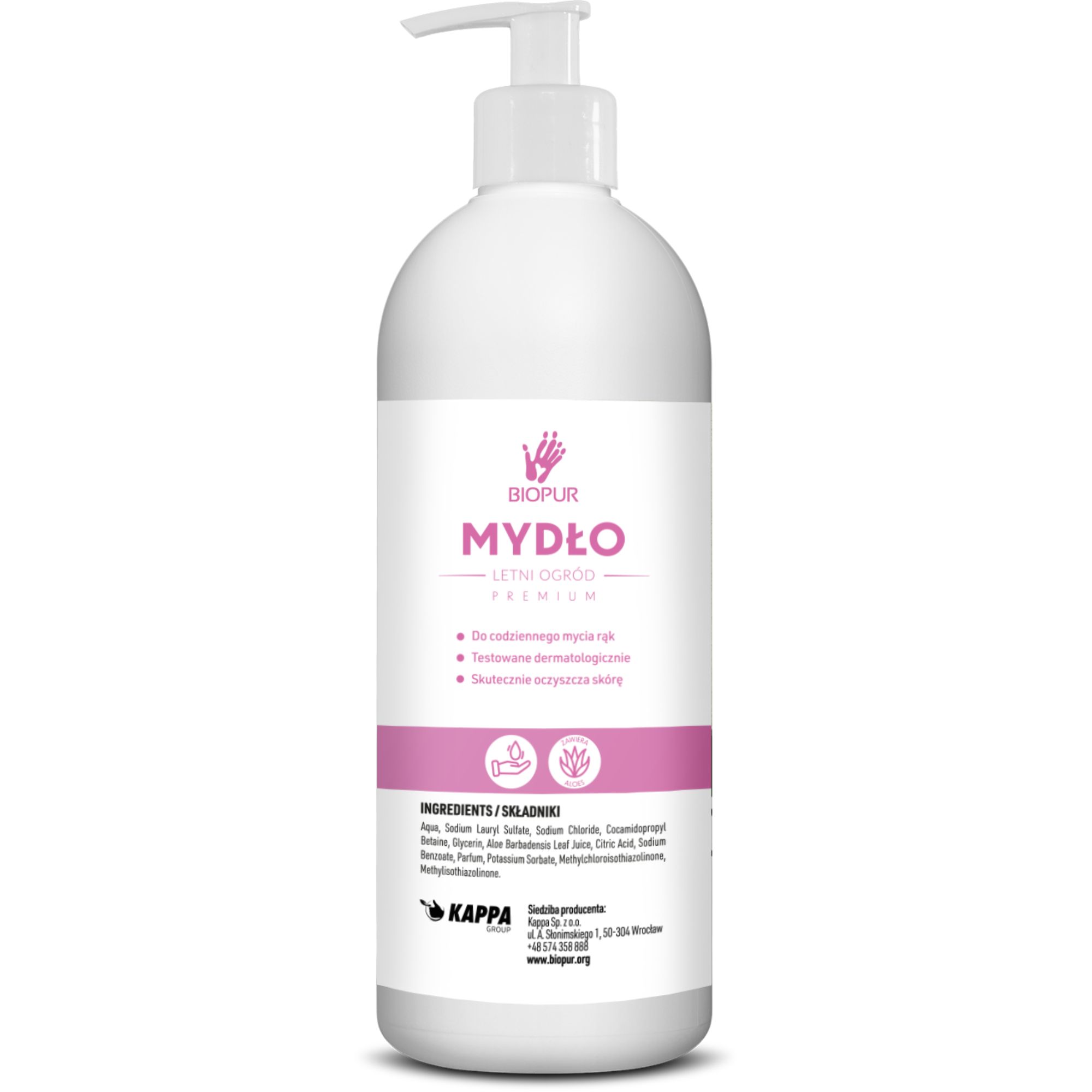 Mydło w płynie Biopur Letni Ogród, 500ml