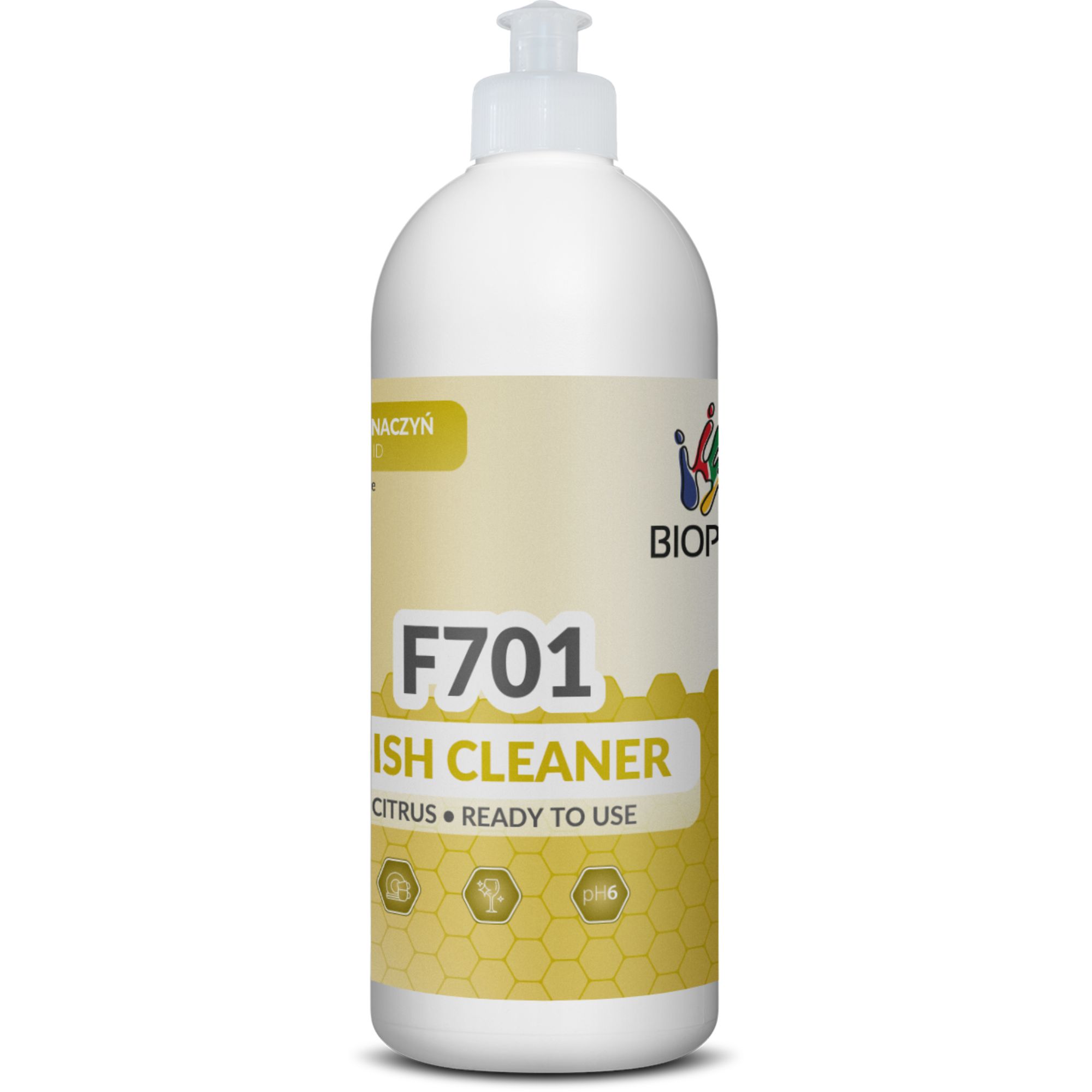 Płyn do mycia naczyń Biopur F701, cytryna, 500ml