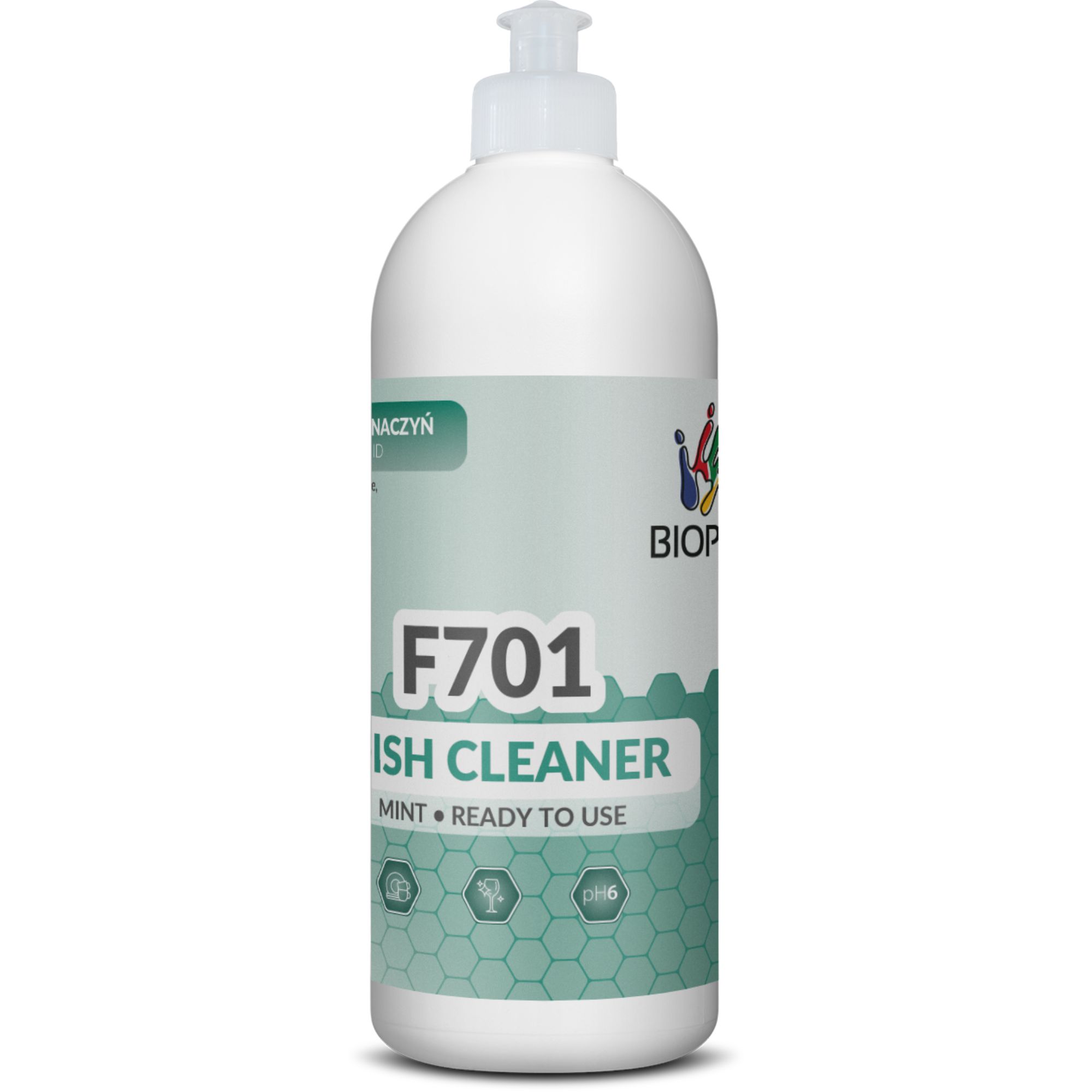Płyn do mycia naczyń Biopur F701, mięta, 500ml