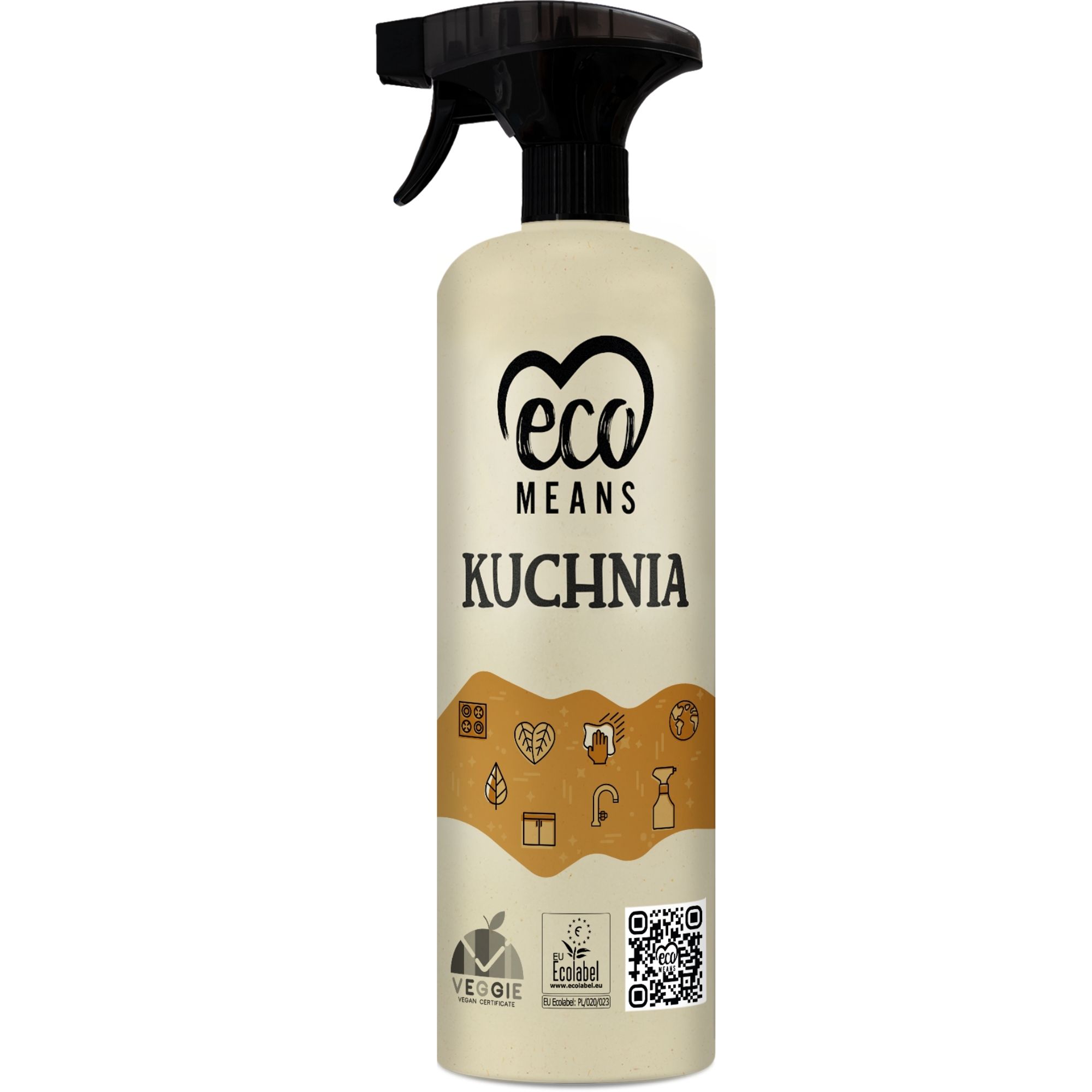 Płyn do czyszczenia kuchni EcoMeans Kuchnia, 950ml