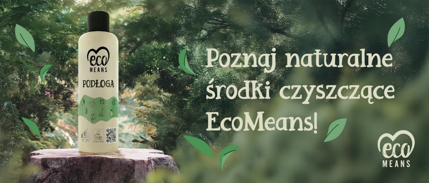 Poznaj naturalne środki czyszczące EcoMeans!